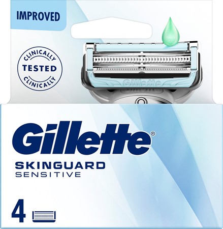 Gillette Blades Male Skinguard Sensitive 10x4-p